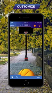 Hoops AR BasketBall Hard Mode screenshot 2