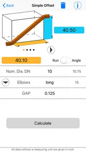 Offset Calc App ANSI screenshot 2