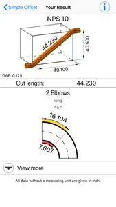 Offset Calc App ANSI screenshot 3