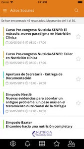 XXXIV Congreso Nacional SENPE screenshot 3