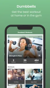 Dumbbell Workout Plan screenshot 0