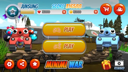 Mini Tank- Hit,Shoot,Action screenshot 0