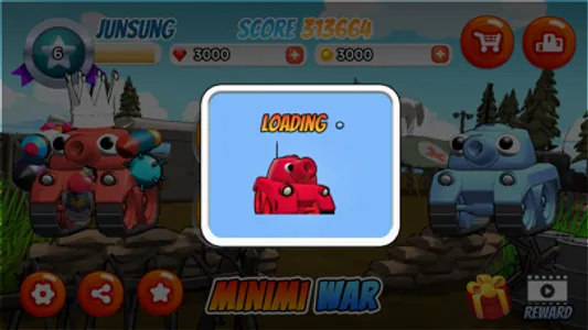 Mini Tank- Hit,Shoot,Action screenshot 1