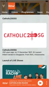 CatholicSG Radio screenshot 2