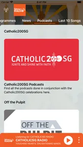 CatholicSG Radio screenshot 5