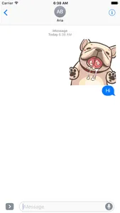 Animated Funny French Bulldog screenshot 0