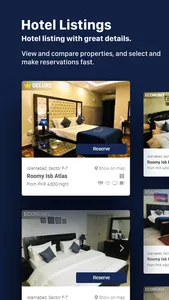 Roomy.pk Hotels screenshot 2