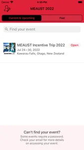 MEAUST Dealer Incentive Trip screenshot 1