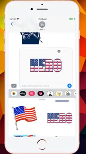 Memorial Day HD Stickers screenshot 5