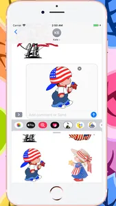 Memorial Day HD Stickers screenshot 8