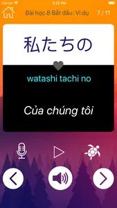 Học Tiếng Nhật Giao Tiếp Pro screenshot 9