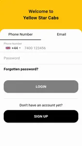 Yellow Star Taxis screenshot 0