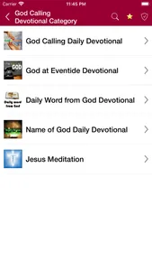 God's Word  Daily Devotionals screenshot 1