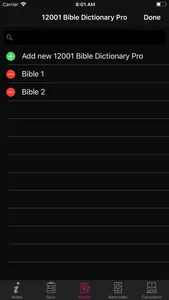 12001 Bible Dictionary Pro screenshot 5