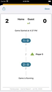 HockeyUpp Hockey Timer screenshot 2