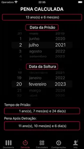 Dosimetria da Pena screenshot 2