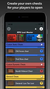 RPG Loot Master screenshot 0