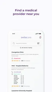 MySwisscare screenshot 4