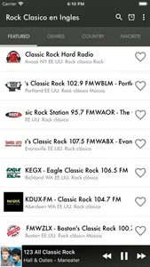 Rock Clasico en Ingles screenshot 0