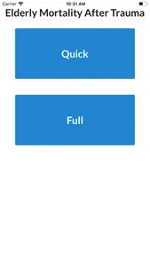 Elderly Mortality After Trauma screenshot 0