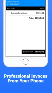 Pixe: Simple Invoice Maker Pro screenshot 1