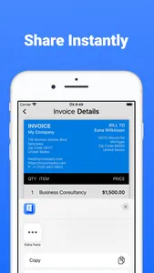 Pixe: Simple Invoice Maker Pro screenshot 3