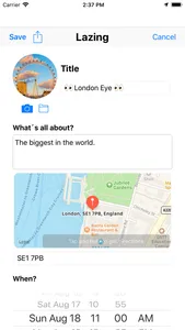 Meet people or contacts on map screenshot 2