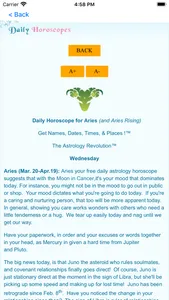 Horoscopes by Terry Nazon screenshot 1