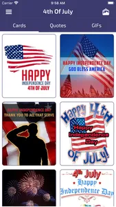 4th of July Wishes & Cards screenshot 0