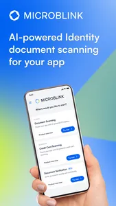 Microblink Identity screenshot 0