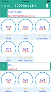 JLPT Learn (N5-N1) screenshot 1