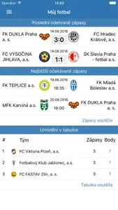 Můj fotbal screenshot 4