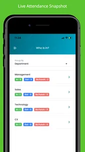 InnBuilt Mobile Attendance App screenshot 1