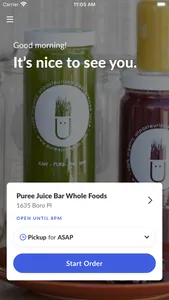 Puree Artisan Juice Bar screenshot 1