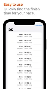 Paces: Running pace calculator screenshot 1