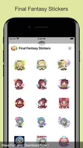 Final Fantasy Stickers screenshot 2