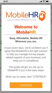 MobileHR screenshot 0