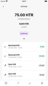 Hathor Wallet screenshot 0