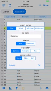 SQLite Mobile Client screenshot 3