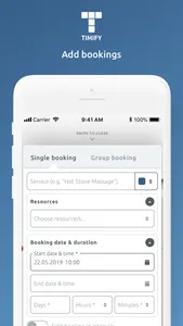 TIMIFY mobile screenshot 1