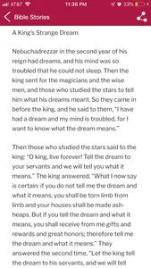 Daily Bible Stories screenshot 0