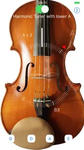 Harmonic Violin Tuner screenshot 0