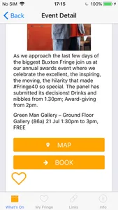 Buxton Fringe App screenshot 2