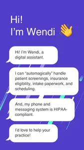 Wendi: Healthcare Assistant screenshot 0