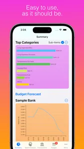 Tracken: Budget Planner screenshot 1