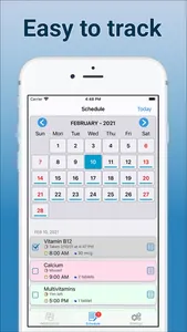 Pill Reminder, Vitamin Tracker screenshot 1
