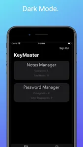 KeyMaster Manager screenshot 2