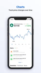 Stock Alarm - Alerts, Tracker screenshot 3