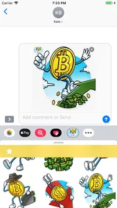 Bitcoin Stickers Pack screenshot 3