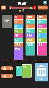 2048 Merge Cards screenshot 3